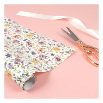 Artisan Floral Paper Roll 69cm x 2m