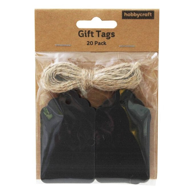 Black Luggage Tags 20 Pack image number 2