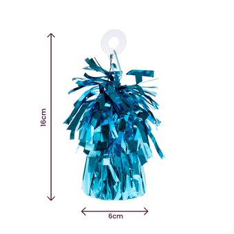 Light Blue Foil Balloon Weight 170g