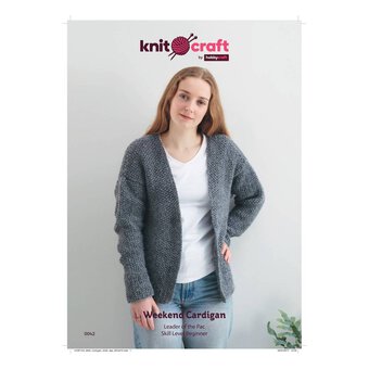 Knitcraft Alpaca Weekend Cardigan Pattern 0042