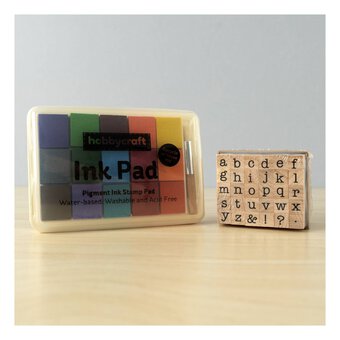 Rainbow Ink and Stamp Set Bundle