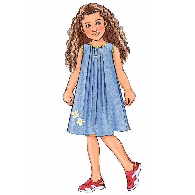 Butterick Girls’ Separates Sewing Pattern B4176 (6-8) image number 7