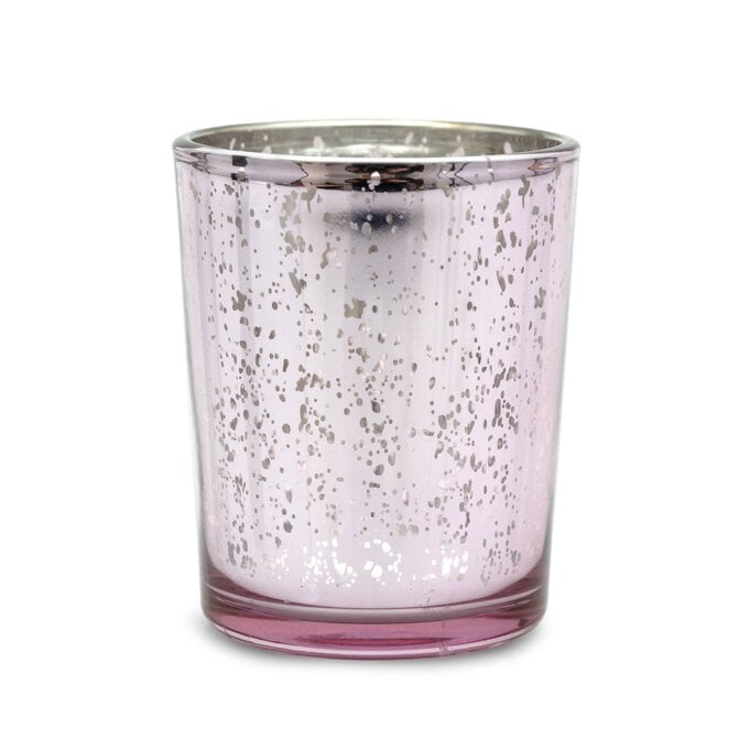Rose Gold Glass Votive 7cm image number 1