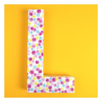 Mache Letter N 20cm