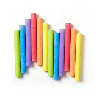 Crayola Anti-Dust Colour Chalk Sticks 12 Pack
