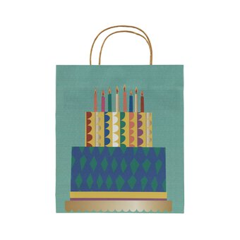 Celebration Cake Gift Bag 25cm x 21cm x 10cm