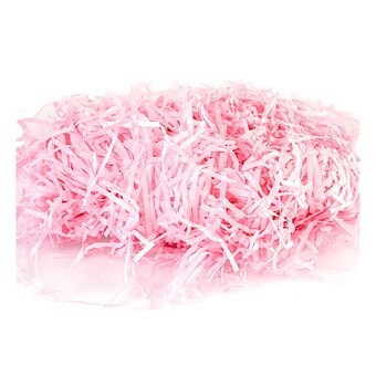 Pink Shredded Tissue Paper 25g 