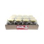 Clear Hexagonal Glass Jars 350ml 12 Pack image number 5