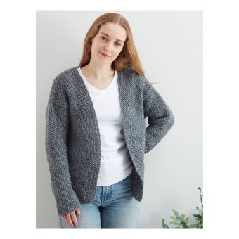 Knitcraft Alpaca Weekend Cardigan Digital Pattern 0042