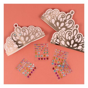Make Your Own Princess Tiara Kit 4 Pack