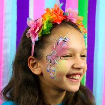 2 Festival Face Paint Ideas