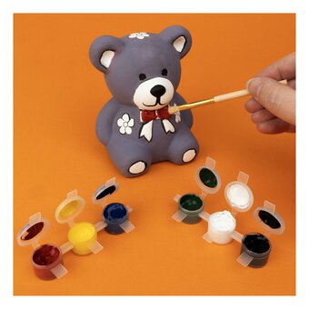 Paint Your Own Teddy Bear Money Box