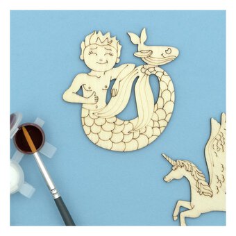 Decorate Your Own Fantasy Character Wooden Shapes 9 Pack