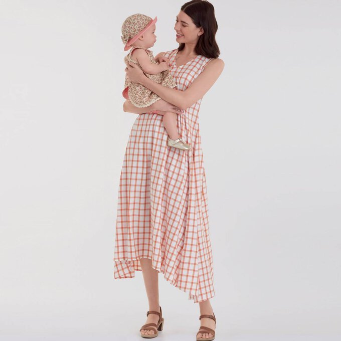 Simplicity Pleated Dress Sewing Pattern S9134 (6-14) image number 4