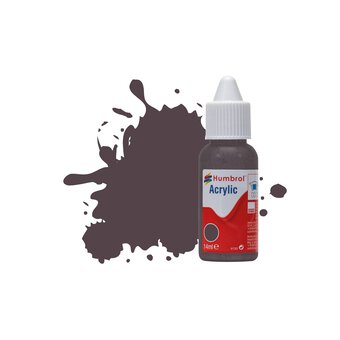 Humbrol 251 RLM 81 Dunkelbraun Matt Acrylic Paint Dropper 14ml 