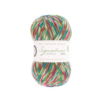 West Yorkshire Spinners Fairy Lights Signature Sparkle 4 Ply 100g