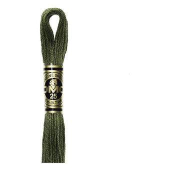 DMC Green Mouline Special 25 Cotton Thread 8m (3051)