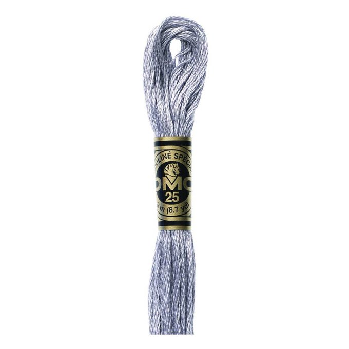 DMC Grey Mouline Special 25 Cotton Thread 8m (318) image number 1