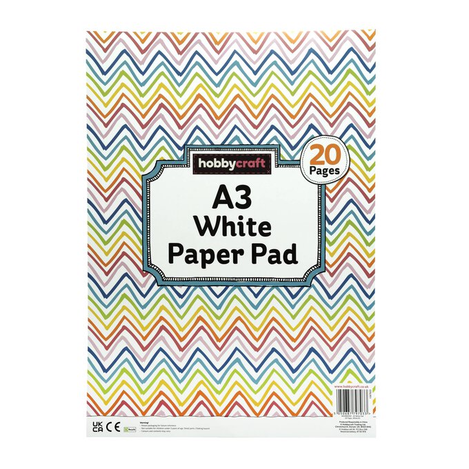White Paper Pad A3 image number 6