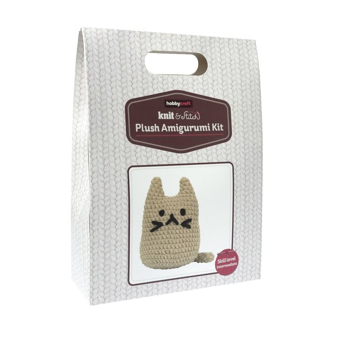 Mini Cat Plush Amigurumi Kit image number 1