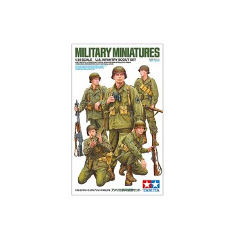 Tamiya WWII  U.S. Infantry Scout Set 1:35