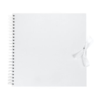 Crafter’s Companion White Scrapbook 12 x 12 Inches