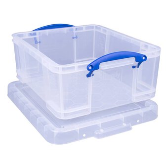 Really Useful 18 Litre Clear Box 