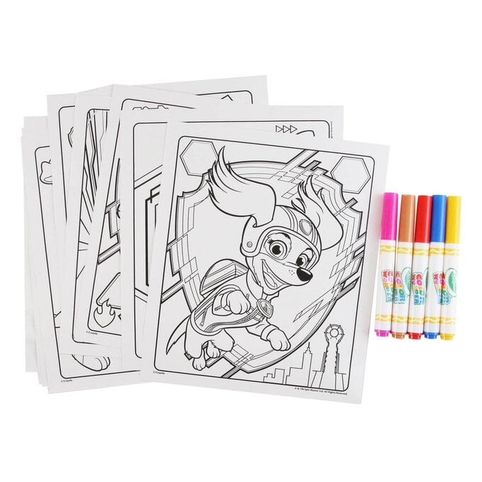 Crayola Paw Patrol Colour Wonder Colouring Set image number 3