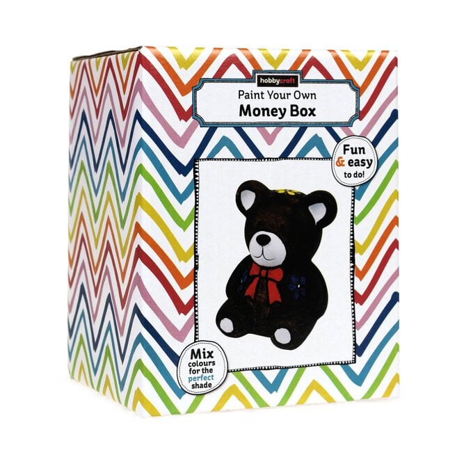Paint Your Own Teddy Bear Money Box image number 8
