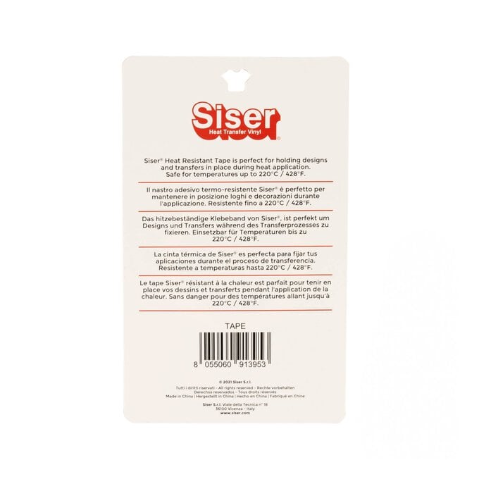 Siser Heat Resistant Tape 2cm x 20m image number 4