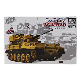 AFV Club British FV107 Scimitar Model Kit 1:35