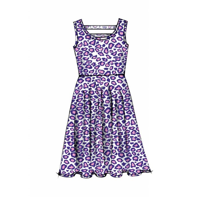 McCall’s Girls’ Dress Sewing Pattern M7079 (7-14) image number 4